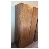 2 door armoire  72x36x20 located in basement