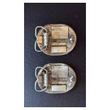 2 Hustler belt buckles