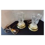 Crystal lights set of 2
