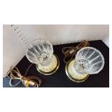 Crystal lights set of 2