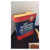 Webster dictionary, book ends and more