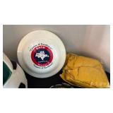 Soccer ball basket and sporting items