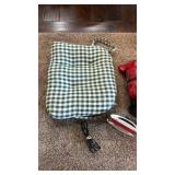 Dirt Devil Hand vacuum, alarm clock and chair pad