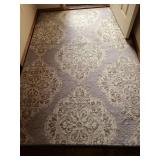 Area rug, approx 5ft x 8.6ft