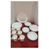 Corelle dish set, not complete