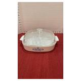Vintage Corning Ware Blue Cornflower 10-inch casserole with lid