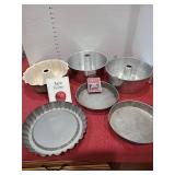Cake pans and recipes