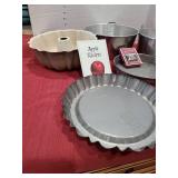Cake pans and recipes