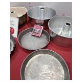 Cake pans and recipes
