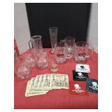 Cheers mugs, boot mug, coasters,  more