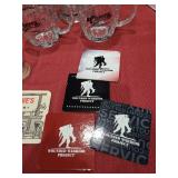 Cheers mugs, boot mug, coasters,  more