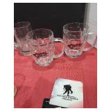 Cheers mugs, boot mug, coasters,  more