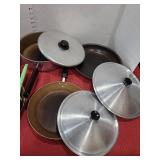 Cookware and utensils.