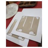 Tupperware cupcake display and more.