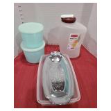 Tupperware and more.