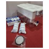 Brita water dispenser and filters.