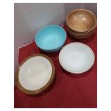 Cake pans, bowls, more.