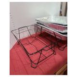 Disposable chafing dish sets