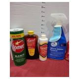 Household cleaning products, shampoo, conditioner, male rib belt.