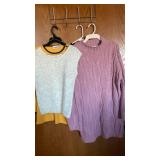 Womens sweaters and poncho small/medium
