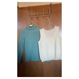 Womens sweaters, quilted set and tops size small