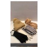 Hat and gloves