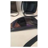 Crossbody bags and fanny pack