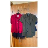 Ladies jackets, pants and skirts all small, most petite