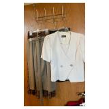 Ladies jackets, pants and skirts all small, most petite