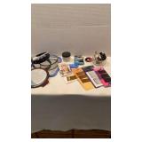 Hair styling supplies, Bobby pins, clips, barrettes, bands and mirrors