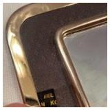 Eel skin wallet and case with mirror, and more