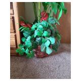 Artificial tree, 6 feet tall.