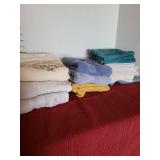 Hand towels and washcloths.