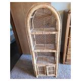 Wicker etegere, 51x18x9