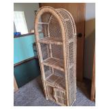 Wicker etegere, 51x18x9