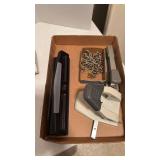 Alarm clock, answering machine and office products