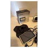 Garmin, alarm clocks and AT&T flip phone