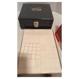 Laminating sheets (almost full) and metal box