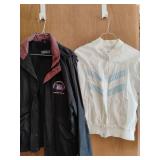 Light Jackets and Umbrella.  Sizes small and medium