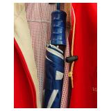 Light Jackets and Umbrella.  Sizes small and medium