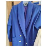 Ladies Coat and Rain Coats with Umbrella.  Size small and medium