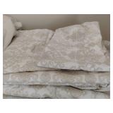 Full Size Sheets.  One Set and an Extra Flat and Extra Fitted