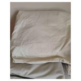 Full Size Sheets.  One Set and an Extra Flat and Extra Fitted