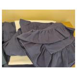 Queen Sized Bedding.  One fitted sheet, bed skirt, pillow sham and pillow cases