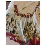 Queen Sized Bedding.   Bed Skirt and Pillow Shams Only