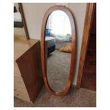 Oval Mirror.  47 x 17