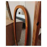 Oval Mirror.  47 x 17