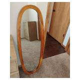 Oval Mirror.  47 x 17