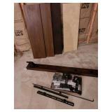 TV wall mount plus 4 shelves