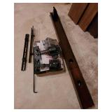 TV wall mount plus 4 shelves